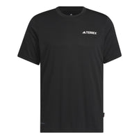 adidas Terrex Logo Tech Short Sleeve T-shirt 'Black' IC4414