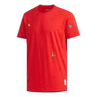 adidas neo x Pokémon Crossover Series Sports Short Sleeve Red FM0314