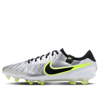 Nike Tiempo Legend 10 Elite FG 'Mad Voltage Pack Silver Black' DV4328-001