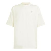 (GS) adidas Logo T-shirt Asia Sizing 'Beige' IP3070