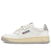 (WMNS) حذاء Autry Medalist Leather Low 'White Grey' AULW-BB50
