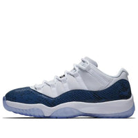 حذاء Air Jordan 11 Retro Low "Navy Snakeskin" 2019 CD6846-102
