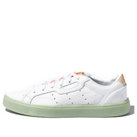 (WMNS) حذاء adidas Sleek 'White Amber Tint' FW5464