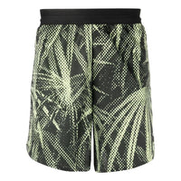 Men's adidas Full Print Pattern Straight Shorts Black HC4259