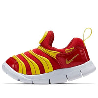 (TD) حذاء جري Nike Dynamo Free أصفر/أحمر 343938-618