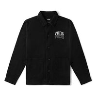 جاكيت معطف Vans New Varsity Drill Chore باللون الأسود VN0A5DYSBLK