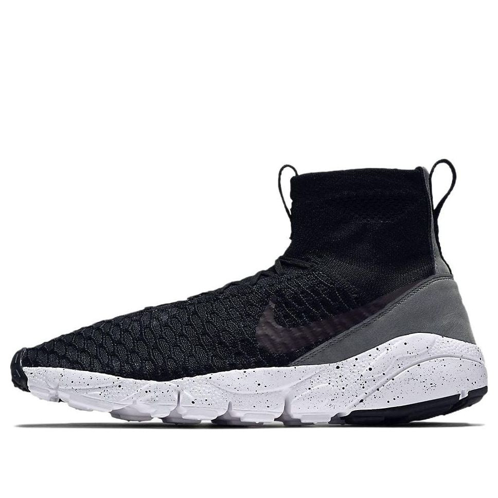 حذاء Nike Footscape Magista Flyknit أسود رمادي داكن 816560-003