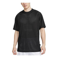 Nike Air Oversized Short-sleeve Top 'Black' DX0157-010