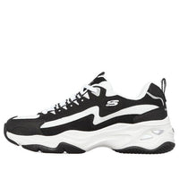 (WMNS) Skechers D'lites 4.0 أسود/أبيض 149491-BKW