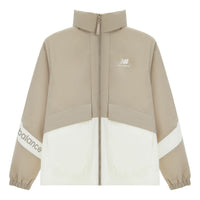 New Balance Lifestyle Jacket Asia Sizing 'Beige White' 5AD12103-LBE