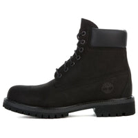 حذاء Timberland الفاخر المقاوم للماء بطول 6 بوصات "أسود نوباك" TB010073
