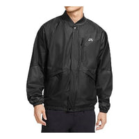 جاكيت Nike SB للتزلج على الألواح، مقاوم للرياح، أسود، CK5246-011