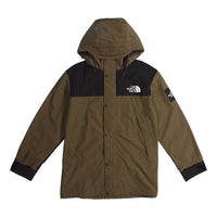 جاكيت هودي للجنسين من THE NORTH FACE باللون الأخضر العسكري NJ4HL02J