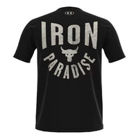 Under Armour Project Rock Iron Paradise T-Shirt 'Black' 1357188-001
