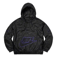 Supreme FW19 Week 14 x Nike Leather Anorak Box "Black" SUP-FW19-10724