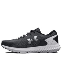 (WMNS) Under Armour Charged Rogue 3 Knit 'Black White' 3026147-001