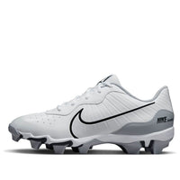 حذاء Nike Alpha Huarache 4 Keystone باللون الأبيض والرمادي DJ6524-100
