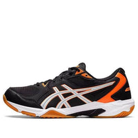 حذاء ASICS Gel-Rocket 10 2E عريض "أسود وبرتقالي صادم" 1071A081-011