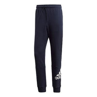 adidas logo Printing Casual Bundle Feet Sports Pants Blue FS4629