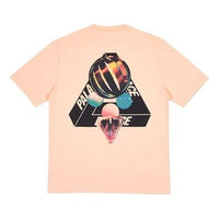 نظارات PALACE Sans Ferg Peach ذات الظهر المزين بشعار بأكمام قصيرة للجنسين باللون الوردي P18SS063