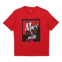 Li-Ning Counterflow Mars To Earth Graphic T-shirt 'Red' AHSQ342-3