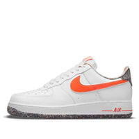 حذاء Nike Air Force 1 Low "White Total Orange" DM9098-100