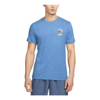 Nike Dri-fit Training T-Shirt 'Blue' FD0138-456