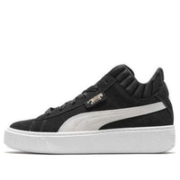 (WMNS) حذاء تزلج كاجوال منخفض الرقبة من PUMA Platform Demi Retro للجنسين باللون الأسود 366717-01