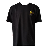 Men's Vans Logo Abstract Short Sleeve Black VN0A4UQOBLK