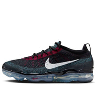 حذاء Nike Air VaporMax 2023 Flyknit "أسود وأحمر وأزرق جامعي" DV1678-012