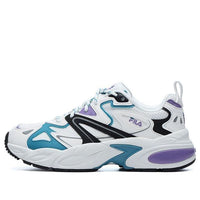 (WMNS) حذاء FILA Hertitage منخفض الارتفاع أبيض/أرجواني F12W141122FCB