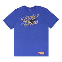 Nike Ki Tee Uncle Drew Kyrie Irving Large Black Basketball Blue BQ6203-495