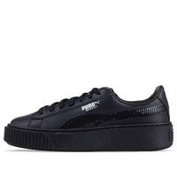 (WMNS) حذاء رياضي PUMA Basket Platform Bling "أسود" 367237-01