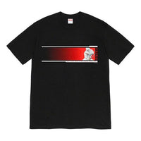 تي شيرت Supreme FW19 Week 7 We Back مطبوع بأكمام قصيرة للجنسين باللون الأسود SUP-FW19-743