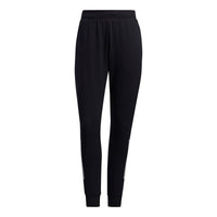 (WMNS) adidas Fi Pt Ft 3s Stripe Casual Sports Bundle Feet Long Pants/Trouble Black GP0661