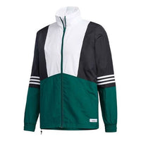 جاكيت adidas neo SS TCNS WB 1 للرجال باللون الأخضر GJ8762