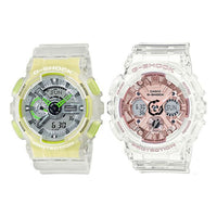 CASIO G-Shock Analog-Digital 'Black White' GA-400SK-1A4PRS&GMA-S120SR-7A