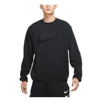 سويت شيرت Nike NSW من الصوف بشعار "أسود" DQ4889-010
