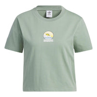 (WMNS) adidas Outdoor T-Shirt 'Green' IK8612