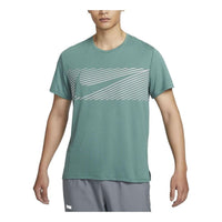 Nike Miler Flash Dri-FIT UV Running T-shirt Asia Sizing 'Bicoastal' FN3052-361