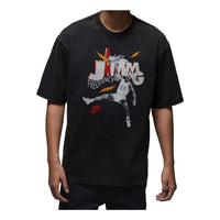 Nike x Jordan Brand T-Shirt Asia Sizing 'Black White' HJ2930-010