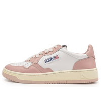(WMNS) حذاء Autry Medalist Leather Low 'White Pink Cream' AULW-WB09