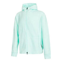 جاكيت كارديجان رجالي من Nike SS22 بلون سادة وسحاب، أخضر نعناعي، CU6261-379
