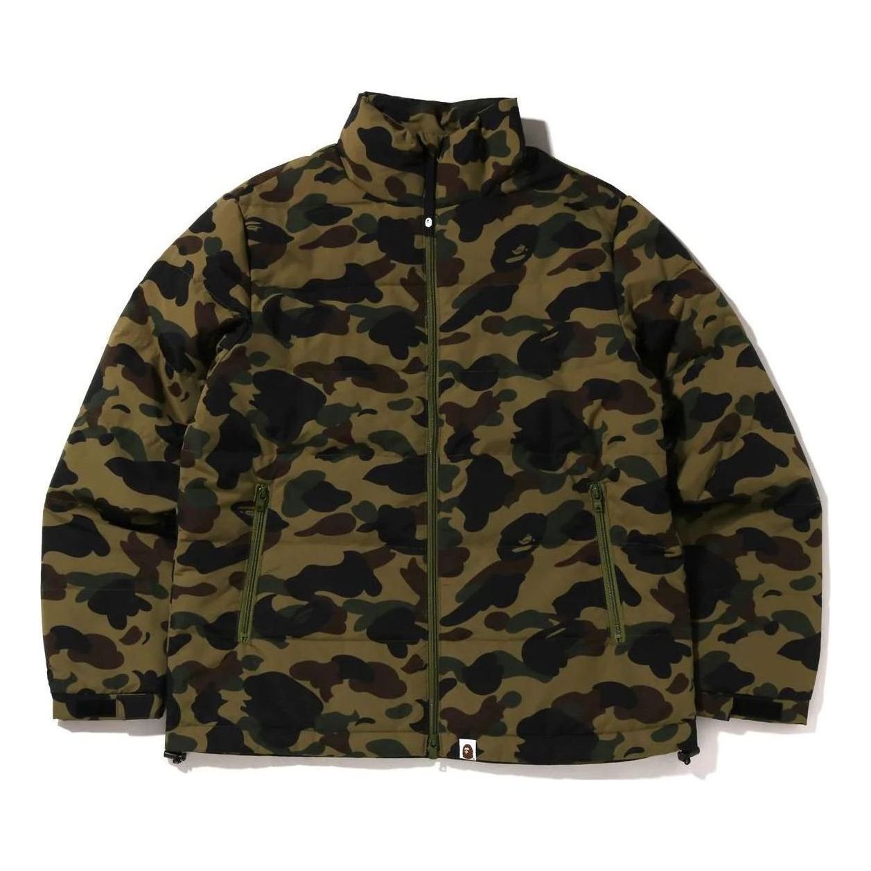 A Bathing Ape FW22 1ST Camo Down Jacket 'Green' 1I20-144-001