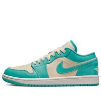 (WMNS) حذاء Air Jordan 1 Low "Tropical Teal Sandy Beige" DC0774-131