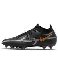 حذاء Nike Phantom GT2 Elite DF FG "أسود معدني ذهبي" CZ9889-007