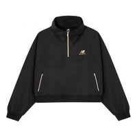 (WMNS) New Balance Stand Collar Casual Jacket Black AWJ03501-BK