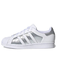 (WMNS) حذاء adidas Superstar 'White Silver Metallic' FX6048