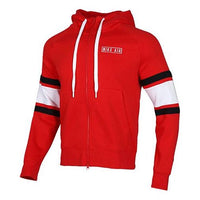 جاكيت Nike Athleisure الرياضي الكاجوال ذو القلنسوة باللون الأحمر BV5150-657