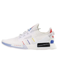 حذاء adidas originals Nmd_R1.V2 أبيض/أسود/متعدد الألوان FY1439